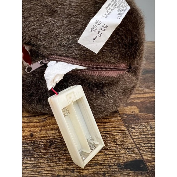 Sensor Whistle Monkey Gorilla Plush Vintage‎  w/ Hang Tag - Picture 6 of 7